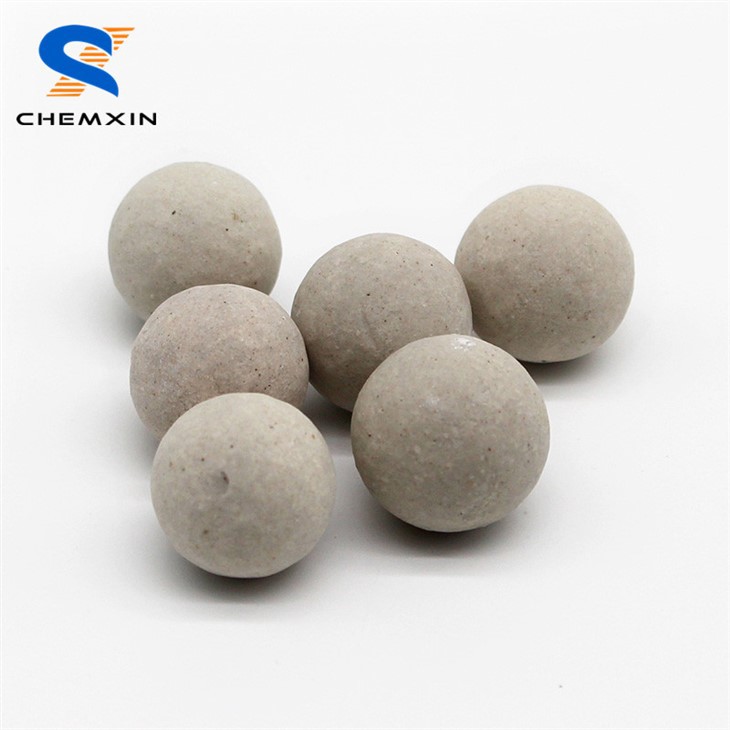3-50mm 75% -90% 산업 불활성 알루미나 세라믹 볼은 흡착제 침대에서 촉매를지지합니다.